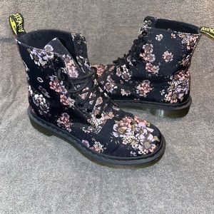 Floral Doc Martens
